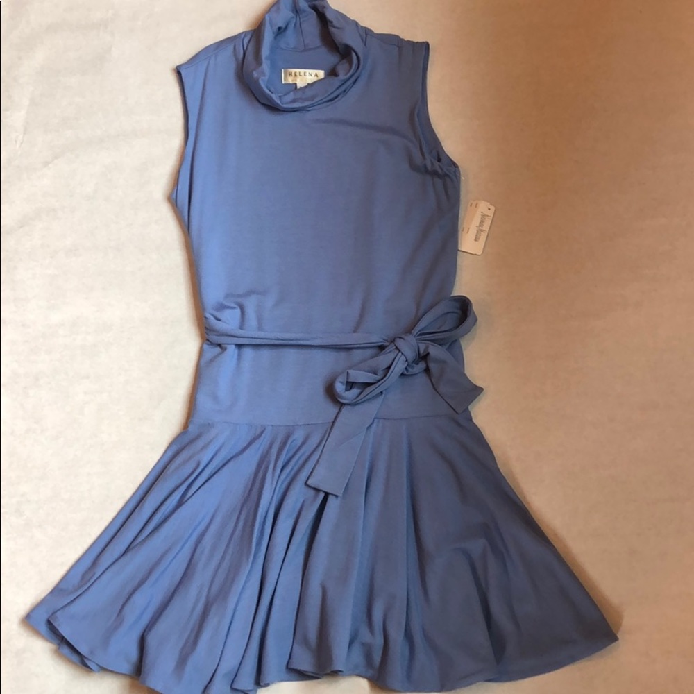 Casual Periwinkle Girls Dress by Helena Size 10